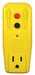 Plug-In GFCI w/o Cord 15A Yel 125V