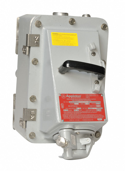 Receptacle 4P3W 100 A 600V AC 3Phs