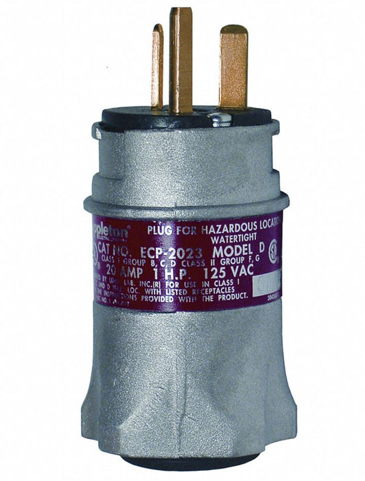 Plug Gray 20 A Stnd 5-15R 5-20R 6-20R