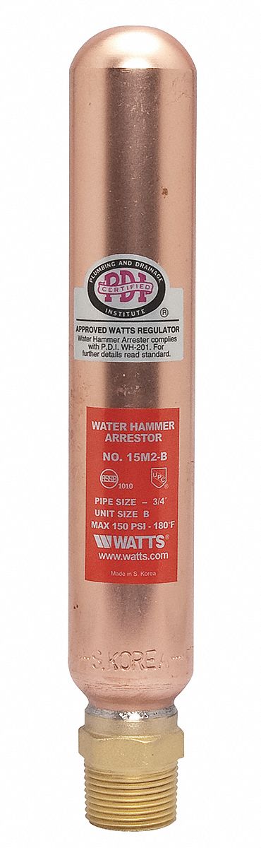 Water Hammer Arrestor 3/4 In MNPT Copper