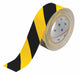 G5686 Floor Tape Black/Yellow 2 inx100 ft Roll
