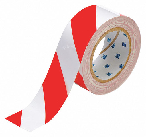 G5686 Floor Tape Red/White 2 inx100 ft Roll