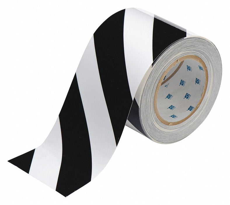 G5688 Floor Tape Black/White 4 inx100 ft Roll