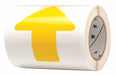 G5691 Floor Tape Yellow 2 inx5 in Arrow PK52