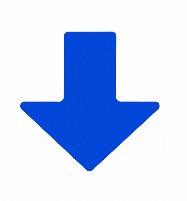 G5692 Floor Tape Blue 2 inx5 in Arrow PK100