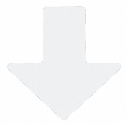 G5692 Floor Tape White 2 inx5 in Arrow PK100