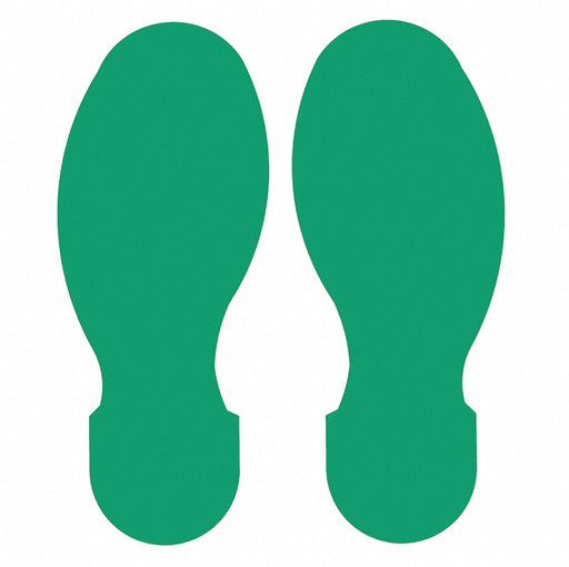 G5695 Floor Tape Green 3.5 inx10 in Foot PK10