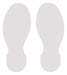 G5695 Floor Tape White 3.5 inx10 in Foot PK10