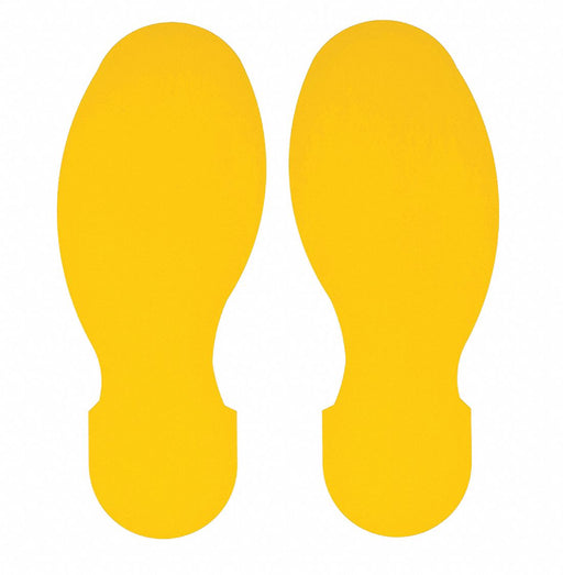 G5695 Floor Tape Yellow 3.5 inx10 in Foot PK10
