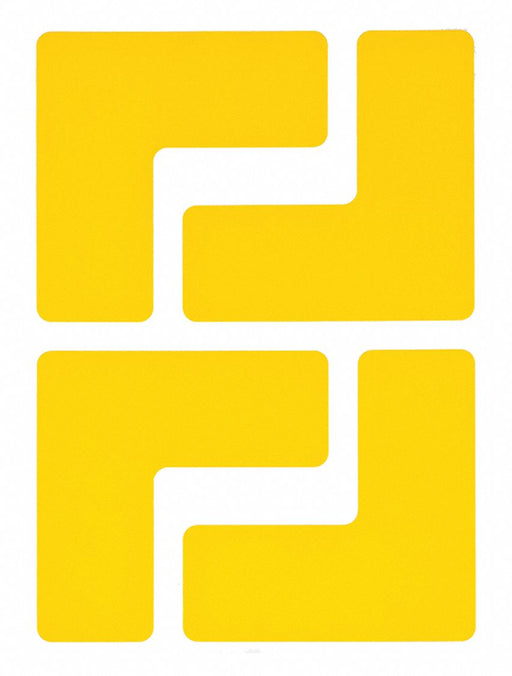 G5696 Floor Tape Yellow 2 inx5 in L PK20