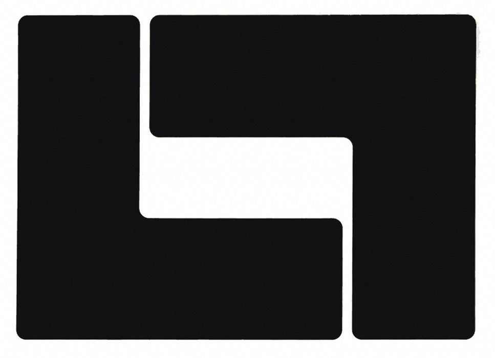 G5697 Floor Tape Black 3 inx8 in L PK20