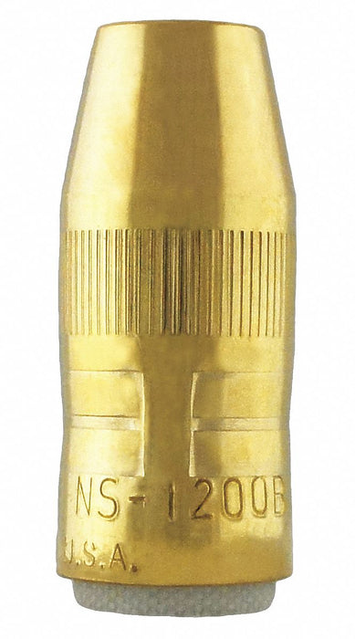 BERNARD Brass Conical MIG Welding Nozzle