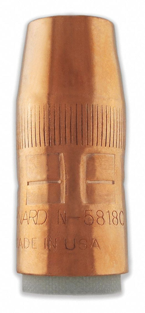 BERNARD Copper Conical MIG Weld Nozzle