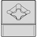 Square Turning Insert SNMX Ceramic