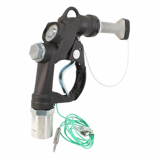 Fuel Nozzle Black 7 in Aluminum Spout