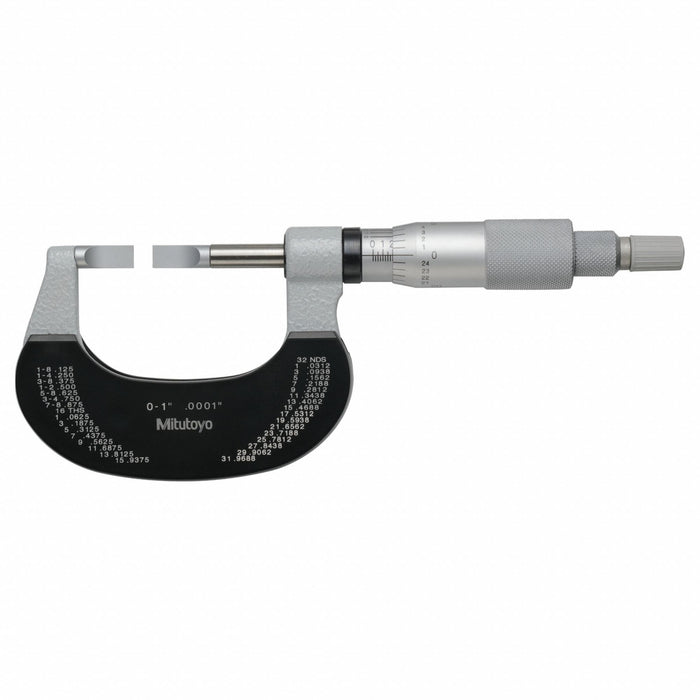 Mechanical Blade Micrometer 0 to 1 in