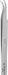 Tweezers SS 4 1/4 L Curved Cylindrical