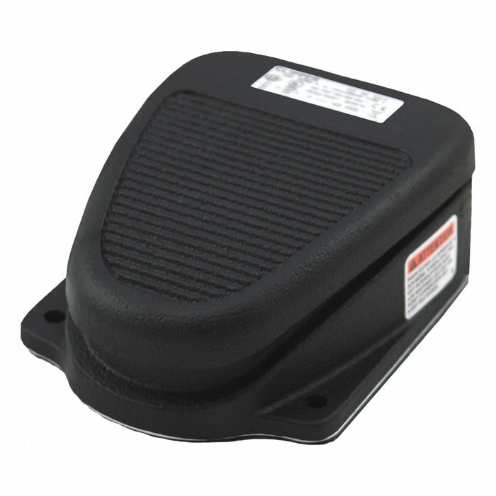 FootSwitch Black CastIron DPDT Momentary