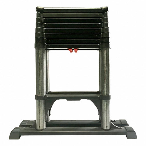 Stepladder 9 Steps 8.5 ft H Gray