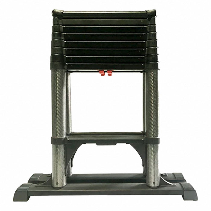 Stepladder 9 Steps 8.5 ft H Gray