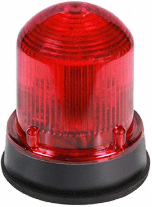 125 LED Flash Red 24VDC
