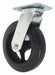 Swivel w/8x2 Rubber on Iron Wheel