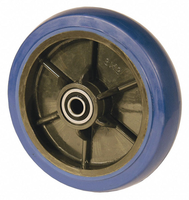 Elastomeric Rubber Wheel 8x2 