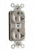 Receptacle 125V AC Gray