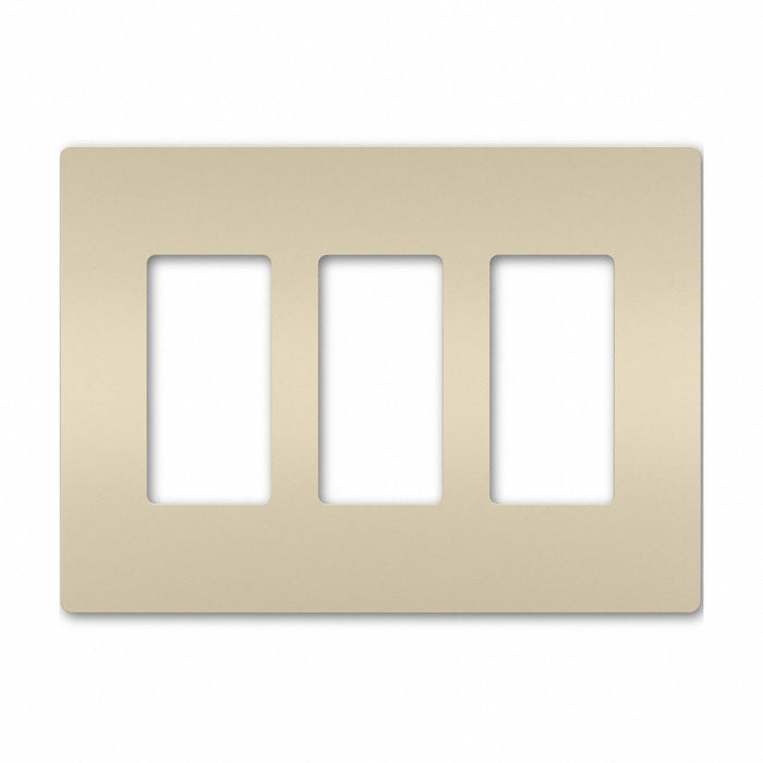 Rocker Wall Plate Smooth Plastic Ivory