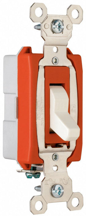 Wall Switch Wht 20A Back Side SnglPole