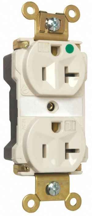 Receptacle 125V AC White