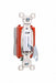 Wall Switch Wht 20A Back Side SnglPole