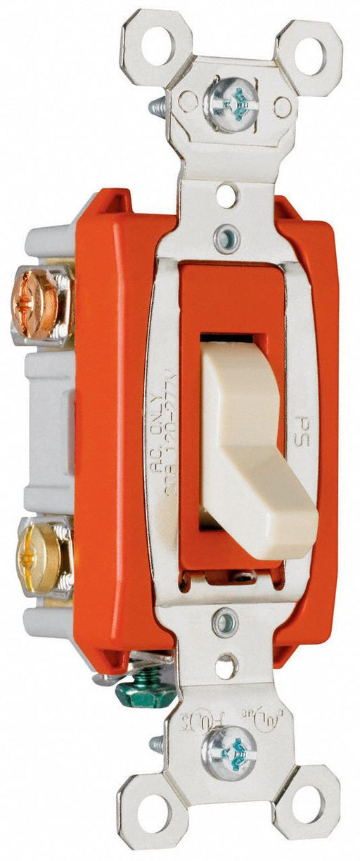 Wall Switch Ivory 20 A Back Side 3-Way