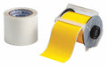 ContinuousLabelStock Yellow Gloss 4inW
