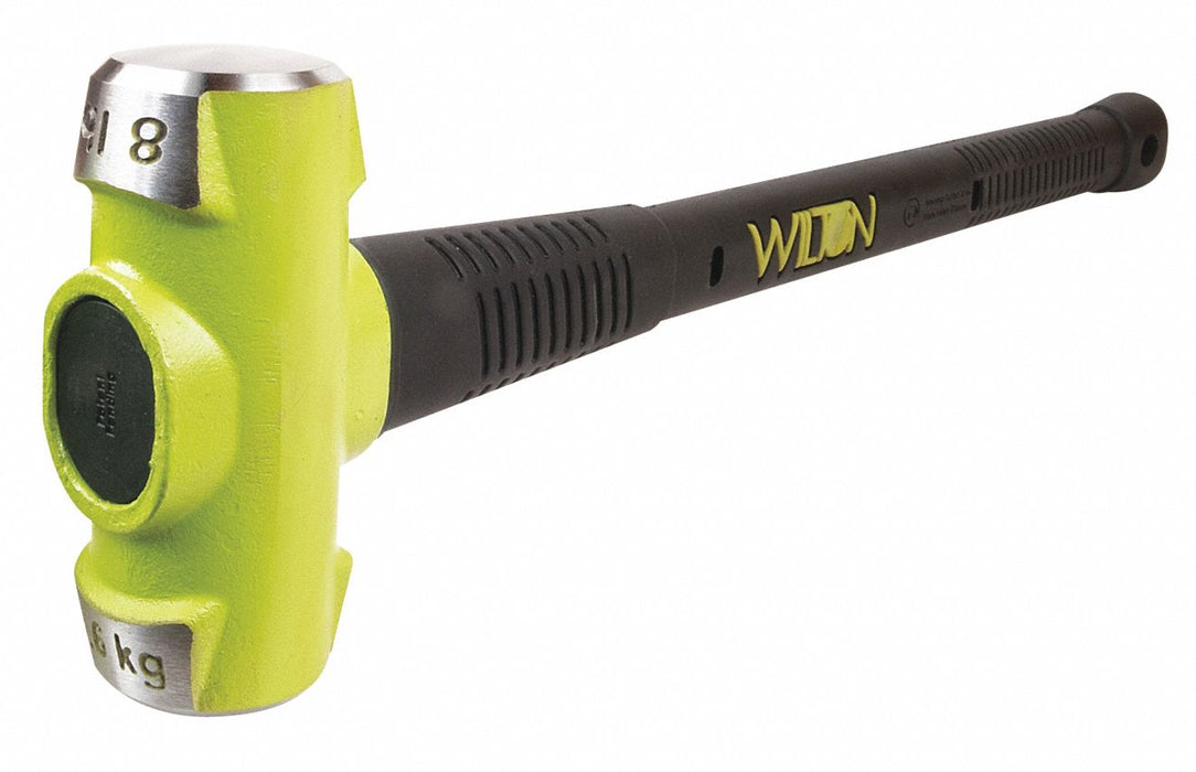 Sledge Hammer 8 lb 32 Rubber/Steel
