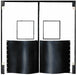 Swinging Dr 8x5ft White Polyethylene PR