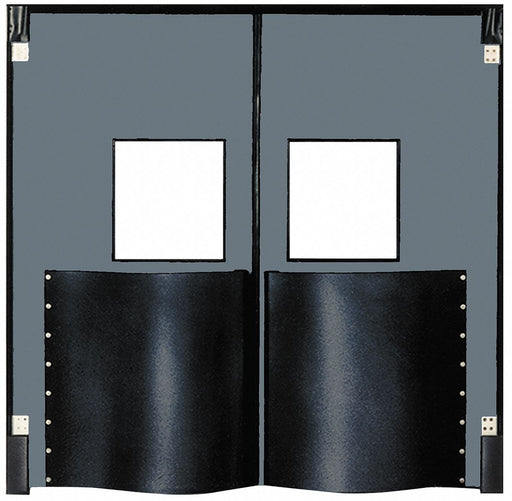 G4688 Swinging Door 8 x 5 ft Metallic Gray PR