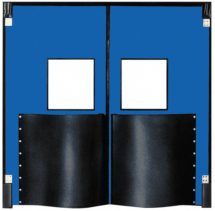 G4689 Swinging Door 7 x 6 ft Royal Blue PR