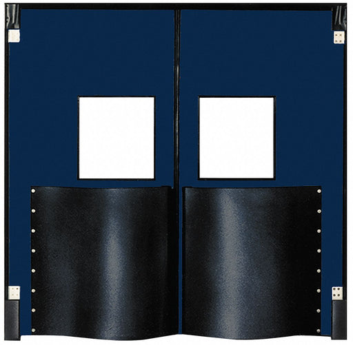 G4687 Swinging Door 7 x 5 ft Navy Blue PR