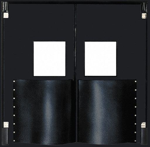 G4692 Swinging Dr 9x8ft Black Polyethylene PR