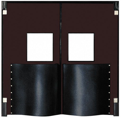 G4690 Swinging Door 8 x 6 ft Burgundy PR