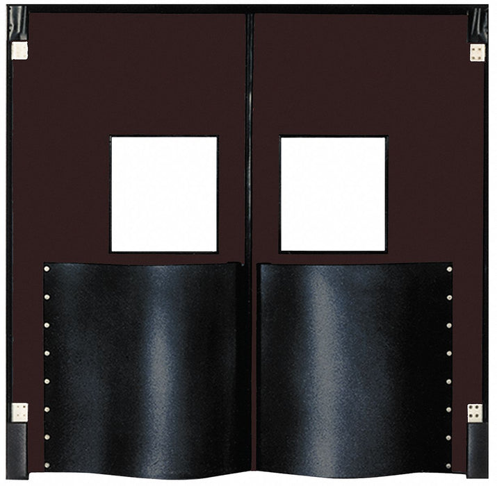 G4690 Swinging Door 8 x 6 ft Burgundy PR