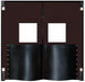 G4687 Swinging Door 7 x 5 ft Burgundy PR