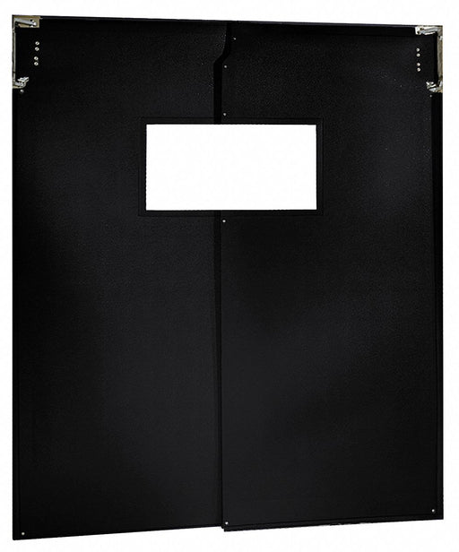 G2992 Flexible Swinging Door 7 x 5 ft Black PR
