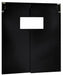 G2994 Flexible Swinging Door 7 x 6 ft Black PR
