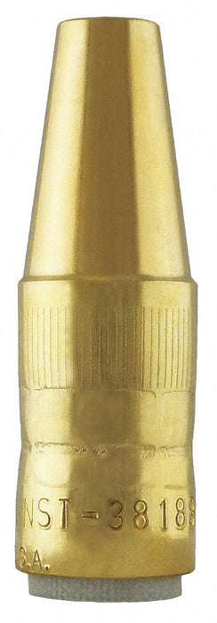 BERNARD Brass Tapered MIG Welding Nozzle