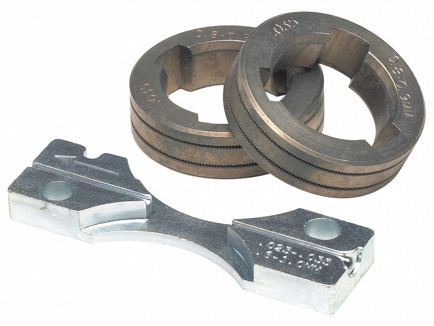 LINCOLN 2pc MIG V-Knurl Drive Roll Kit