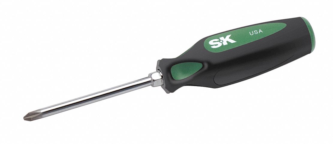Screwdriver Phillips #2x8 Round w/Hex