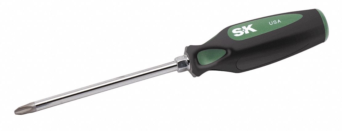 Screwdriver Phillips #3x6 Round w/Hex