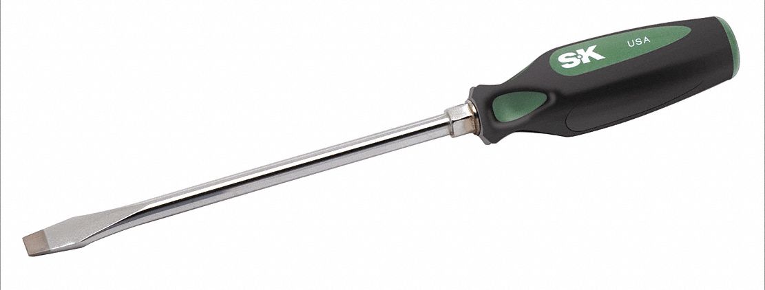 Screwdriver Slotted 5/16x8 Round w/Hex